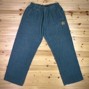 Vintage Krooked Eyes Skateboard Corduroy Pants Mens XL Green Baggy Wide Leg Pant